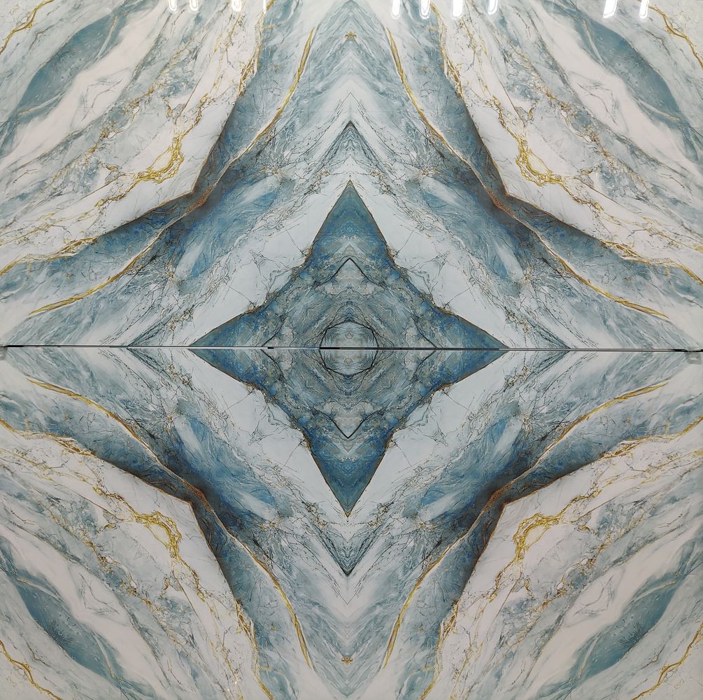 Aqua Aura Bookmatch